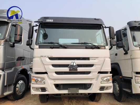 시노트룩 HOWO T7 6X4 400HP 프라임 모버 사용 된 트랙터 트럭 머리가 귀하의 시장에 맞춘