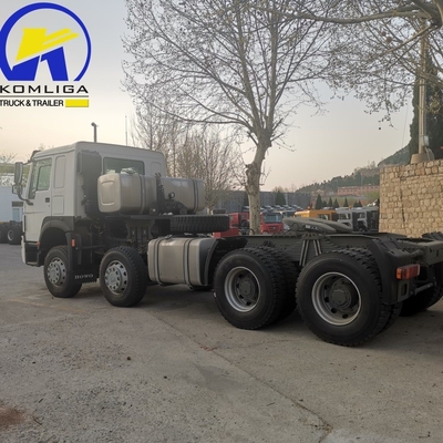 시노트룩 HOWO 8X4 12바퀴 380HP 400HP 430HP 라디얼 타이어와 함께 중량 트랙터 트럭