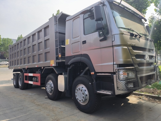 스티어링 시스템 Zf8118 HOWO 8X4 12바퀴 노란색 Rhd LHD 40톤 60톤 티퍼 덤프 트럭
