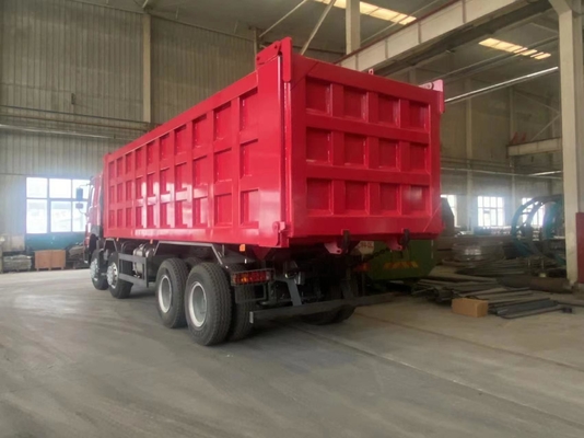 스티어링 시스템 Zf8118 HOWO 8X4 12바퀴 노란색 Rhd LHD 40톤 60톤 티퍼 덤프 트럭