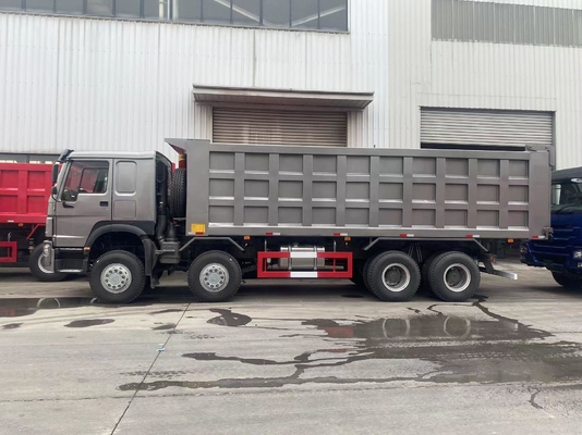 420HP 공식 시노 중량 트럭 12 휠 팅퍼 덤퍼 / 덤프 트럭 ZZ3257N3847A