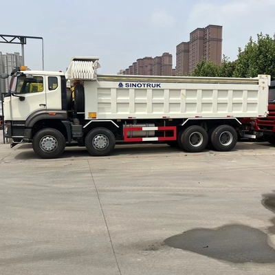 420HP 공식 시노 중량 트럭 12 휠 팅퍼 덤퍼 / 덤프 트럭 ZZ3257N3847A