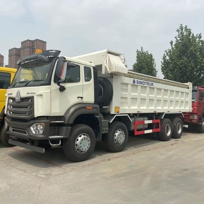 420HP 공식 시노 중량 트럭 12 휠 팅퍼 덤퍼 / 덤프 트럭 ZZ3257N3847A