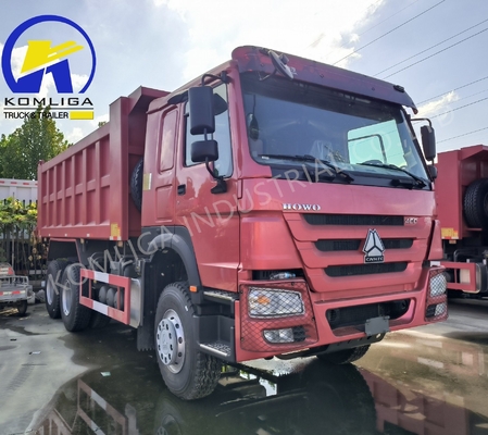 351-450hp 2024 Sinotruk HOWO Zf8118 스티어링 시스템과 함께 10 바퀴 덤퍼 틱