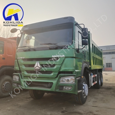 2020 년 371HP 6X4 자메비아 시장용 사용 된 HOWO 덤프 트럭 주행 바퀴 LHD/Rhd