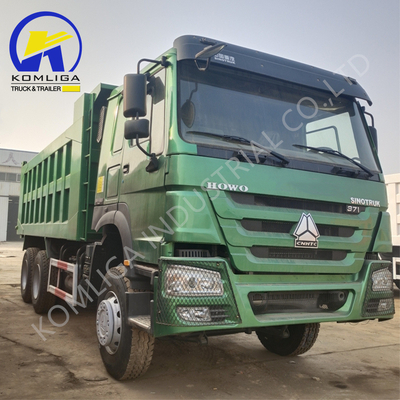 2020 년 371HP 6X4 자메비아 시장용 사용 된 HOWO 덤프 트럭 주행 바퀴 LHD/Rhd