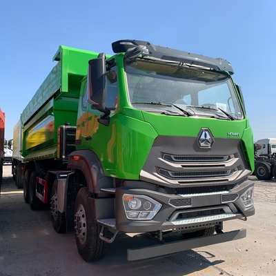 Wd61547.D12.42 엔진 HOWO 8X4 30-50t 12바퀴 아프리카 광산용 덤프 트럭
