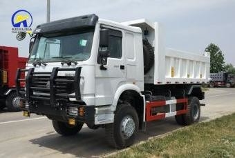 아프리카 시장 6X4 4X2 평면 트럭