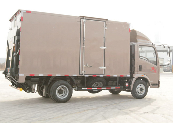 Rhd LHD 4X2 4X4 라이트 미니 밴 박스 확장 캐빈 평면 스타일의 10톤 화물 트럭