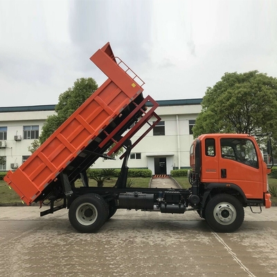 마력 &lt;150hp 4X2 6 휠 10m3 덤프 트럭 용량 Wly6t46 변속기