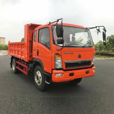 마력 &lt;150hp 4X2 6 휠 10m3 덤프 트럭 용량 Wly6t46 변속기