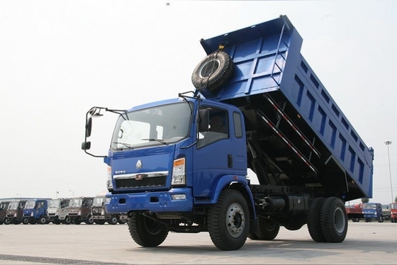 마력 &lt;150hp 4X2 6 휠 10m3 덤프 트럭 용량 Wly6t46 변속기