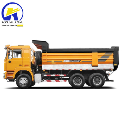 티퍼 트럭 6×4 드라이브 휠 샤크만 F2000 10륜 덤프 트럭