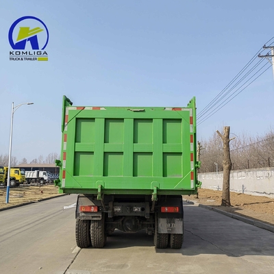 사용 된 덤프 트럭 Sinotruk HOWO 8X4 팅퍼 트럭 좌석 ≤5 기술 부품 지원