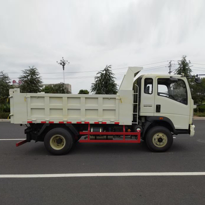 1880 카비 Sinotruk HOWO 6 바퀴 4X2 화물 덤프 미니 트럭 가벼운 수동 변속기