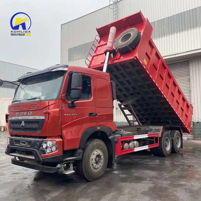 맞춤형 요청 시노트럭 6X4 10 휠 40톤 티퍼 덤퍼 371HP HOWO 덤프 트럭