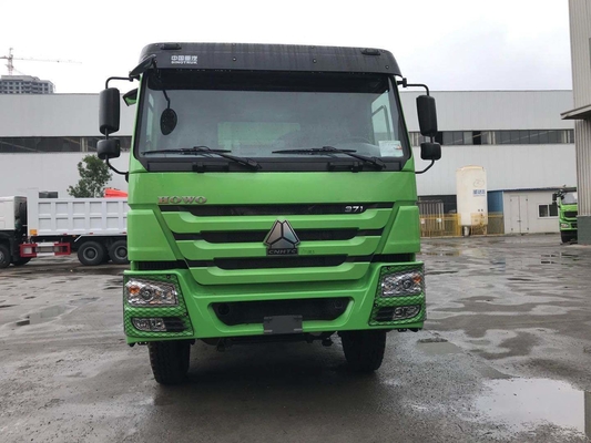 사용 된 시노트럭 10 휠 템퍼 덤퍼 371HP HOWO 반사 타이어 디자인 덤프 트럭