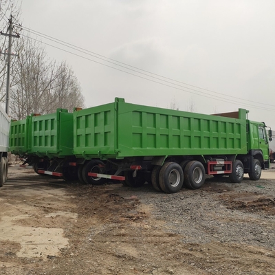 수동 변속기 371HP HOWO 덤프 트럭 6X4 10 휠어 리버 덤퍼 물류용