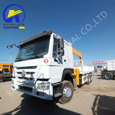 사용중인 6X4 Sinotruk HOWO 화물 트럭