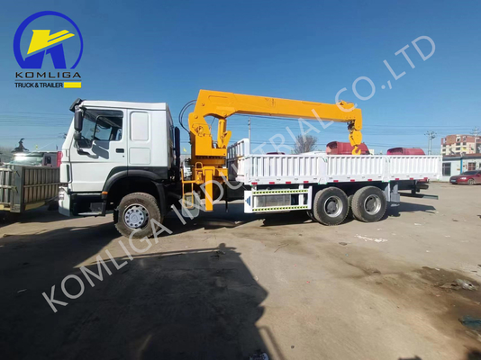 사용중인 6X4 Sinotruk HOWO 화물 트럭