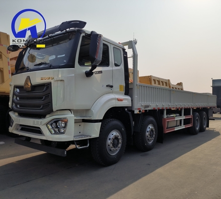 튜브리스 타이어 디자인 Sinotruk HOWO 8X4 Wly6t46 변속기와 함께 중량 화물 트럭