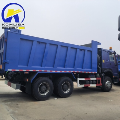 9톤 용량 사용 된 Sinotruk HOWO 6X4 10 바퀴 덤퍼 틱퍼 틱핑 덤프 트럭