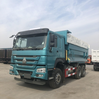 GCC 인증 사용 된 시노 트럭 HOWO 6X4 덤프 트럭 텐과 1200r20 타이어