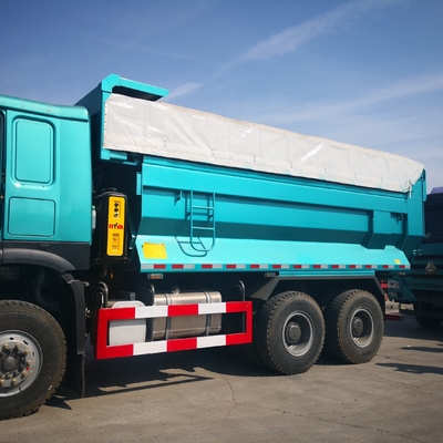GCC 인증 사용 된 시노 트럭 HOWO 6X4 덤프 트럭 텐과 1200r20 타이어