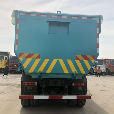 GCC 인증 사용 된 시노 트럭 HOWO 6X4 덤프 트럭 텐과 1200r20 타이어