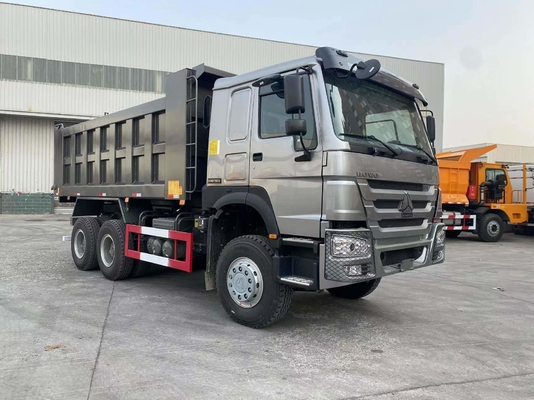 ZF8118 스티어링 시스템 유로 5 사용 된 HOWO 6X4 10 바퀴 덤프 트럭
