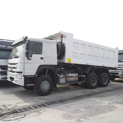 사용 된 HOWO 6X4 10 휠 덤프 트럭과 더블 알렉스 및 기술 예비 부품 지원