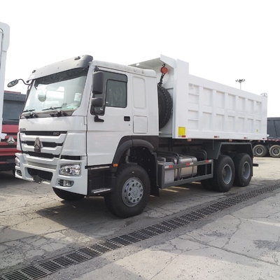 사용 된 HOWO 6X4 10 휠 덤프 트럭과 더블 알렉스 및 기술 예비 부품 지원