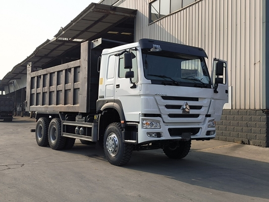 사용 된 HOWO 6X4 10 휠 덤프 트럭과 더블 알렉스 및 기술 예비 부품 지원