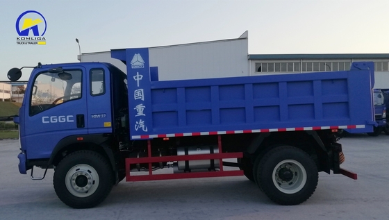 사용자 정의 요청 HOWO 4X2 4X4 116HP 미니 라이트 덤프 틱퍼 트럭