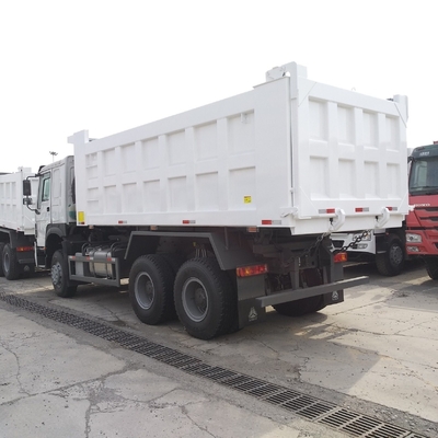 사용 된 Sinotruk HOWO 6X4 371HP 10 휠어 티퍼 덤퍼 덤퍼 트럭 엔진 용량