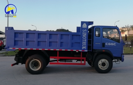 사용자 정의 요청 HOWO 4X2 4X4 116HP 미니 라이트 덤프 틱퍼 트럭