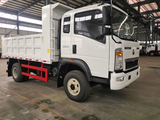 120HP 2-10톤 트럭 유로 2 HOWO 가벼운 트럭 4X2 Yn4102qbzl 엔진 모델
