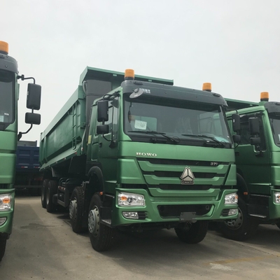 제품 12 휠 중량 트럭 Sinotruk 사용 된 덤프 트럭 주문
