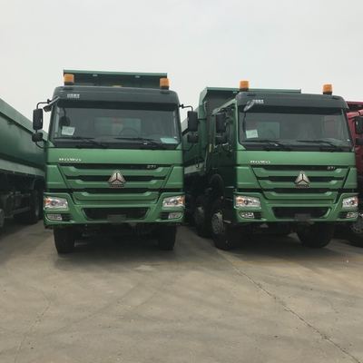 제품 12 휠 중량 트럭 Sinotruk 사용 된 덤프 트럭 주문