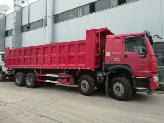 제품 8X4 12 휠 중량 트럭 사용 된 Sinotruk 덤프 트럭 용량 40-50t