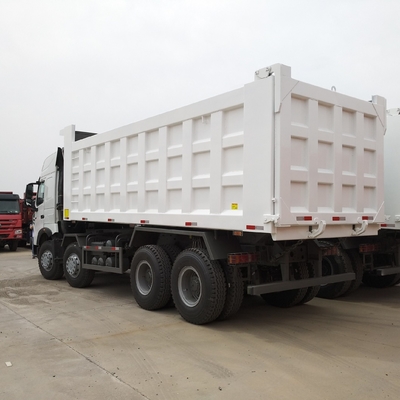 사용자 정의 12 바퀴 중량 사용 된 Sinotruk 덤프 트럭 8X4 DOT 인증