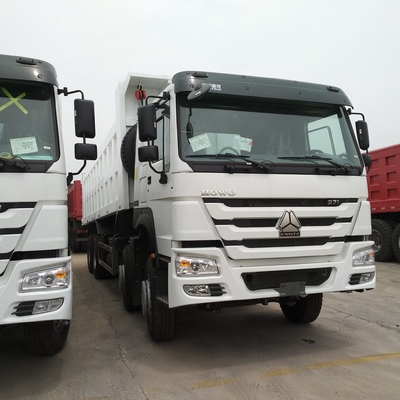 41-50t 부하 용량 11500*2500*3400mm 8X4 12 휠 사용 시노트럭 템퍼 덤프 트럭