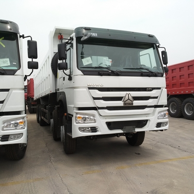41-50t 부하 용량 11500*2500*3400mm 8X4 12 휠 사용 시노트럭 템퍼 덤프 트럭