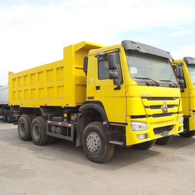 시노트루크 HOWO 6X4 10 휠 광산 덤퍼 팅퍼 사용 된 덤퍼 트럭 강력한 엔진