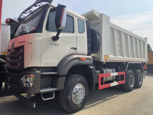 시노트룩 HOWO 6X4 10 바퀴 광산 덤퍼 틱퍼 사용 된 덤퍼 트럭 300L 연료 탱크