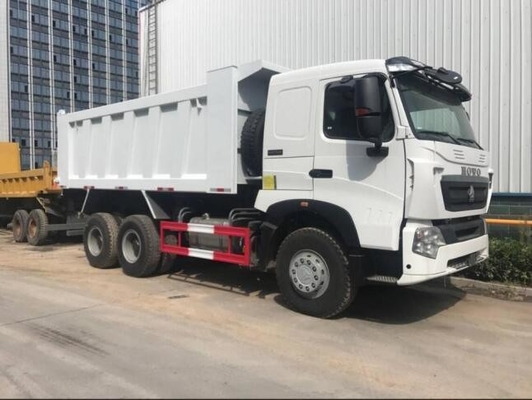 A/C가 있는 1개의 잠자리 Sinotruk HOWO 6X4 10개의 바퀴 사용된 덤퍼 틱퍼 광산 덤프 트럭