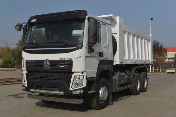 반사 타이어 설계 사용 된 Sinotruk HOWO 6X4 팅퍼 트럭 HW19710 변속기