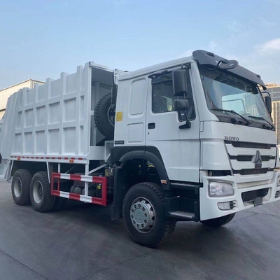 맞춤 요청 Sinotruk HOWO 6X4 중량 336HP 371HP 쓰레기 압축 트럭