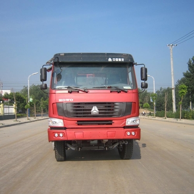 4. Sinotruk HOWO 6X4 336HP 20tons 압축 쓰레기 트럭 최대 운전 속도 Km/H 90