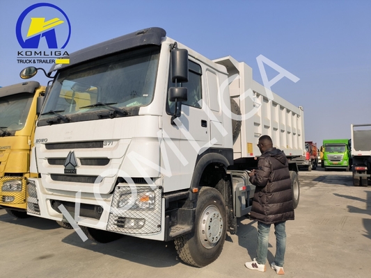 6X4 티퍼 HOWO 10 바퀴 371 HP 덤프 트럭 중국 시노트럭 대용량 디젤